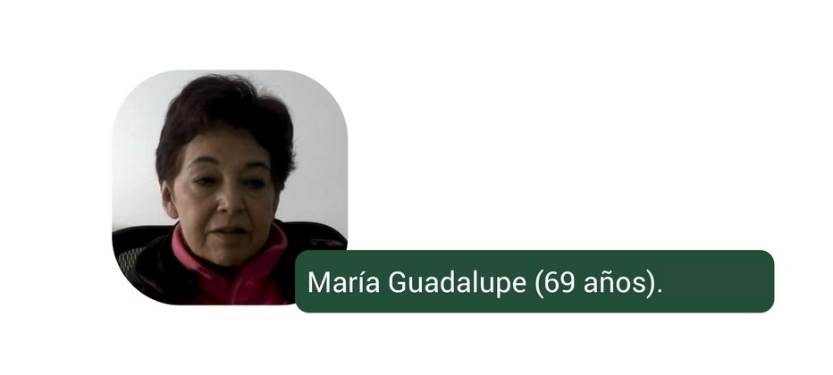 maria guadalupe 69 anos