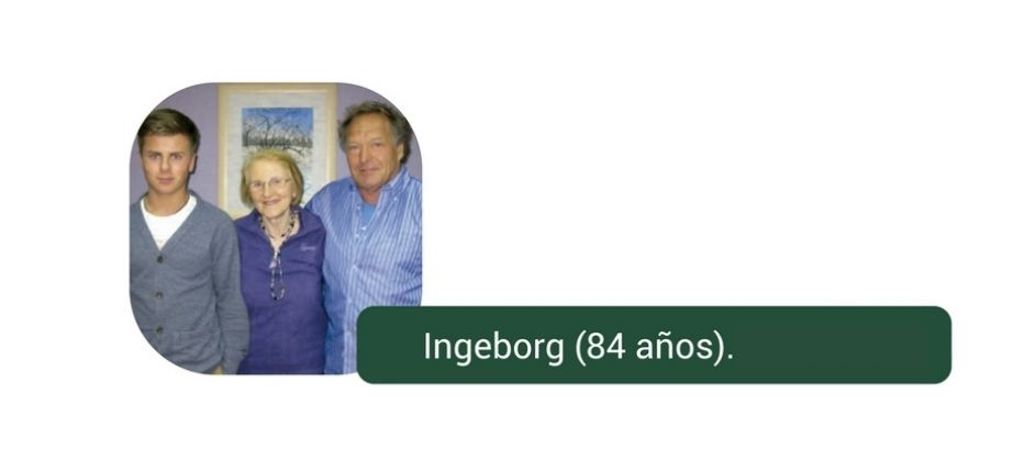 Ingeborg 84 anos