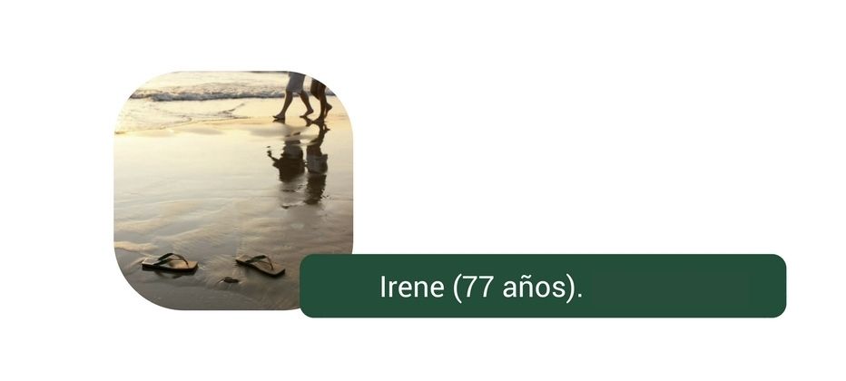 irene 77 anos